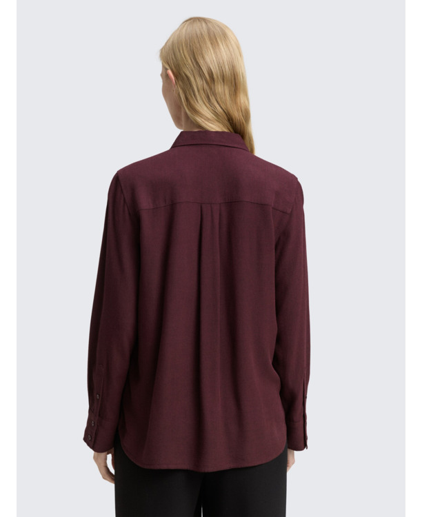 Twill blouse in normale maat