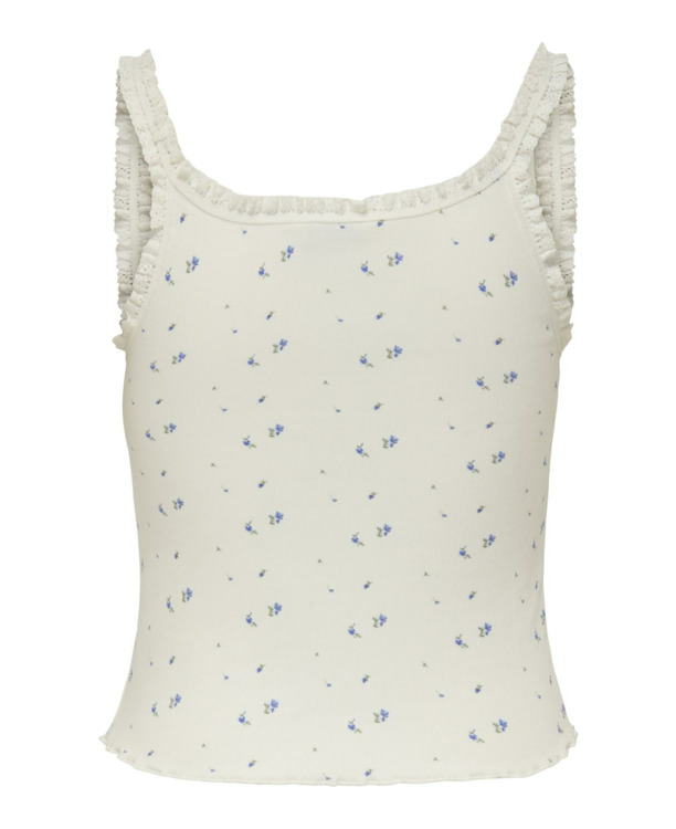 Regular Fit O-Neck Sleeveless (S/L) Mouwloze zomertop in regular fit