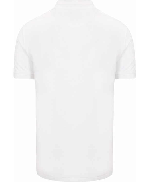 King Essentials The Rene Poloshirt Wit