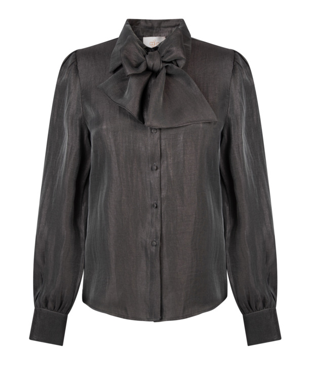 Aaiko Dames Top Steel Grey Rayon Mix