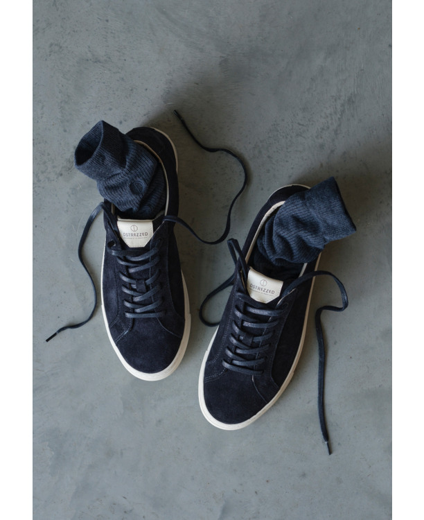 Dstrezzed Heren Basic Lage Sneakers Wit