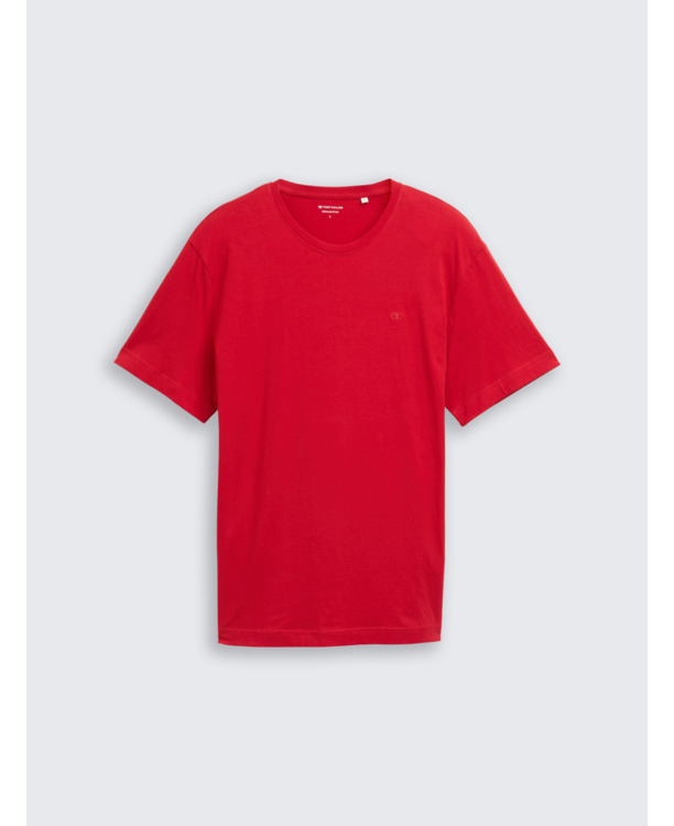 Basic T-shirt met opdruk logo