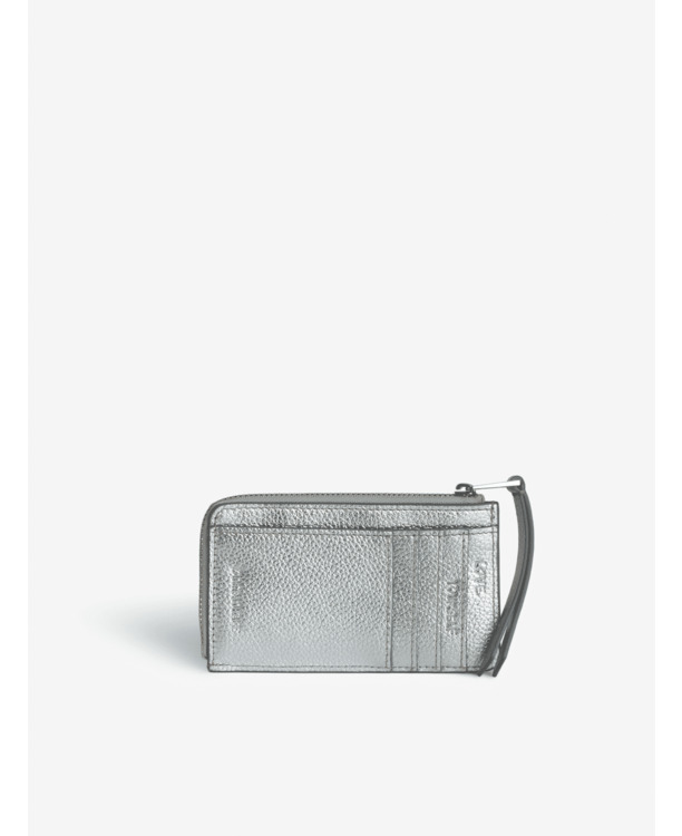 ZV CARD METALLIC GRAINED LEATH