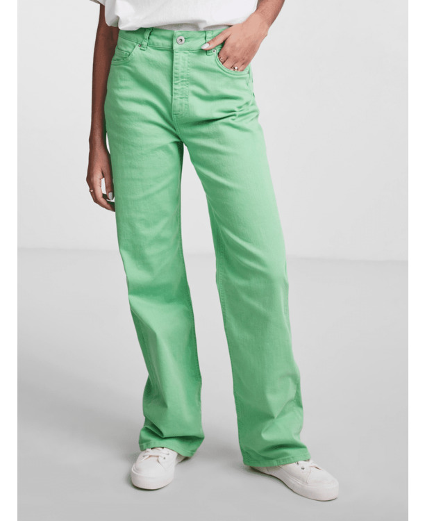 PCHOLLY HW WIDE JEANS COLOUR NOOS B