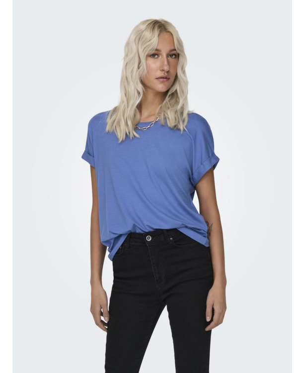 Regular Fit O-Neck Short Sleeves (S/S) Regular fit top met ronde hals en korte mouwen