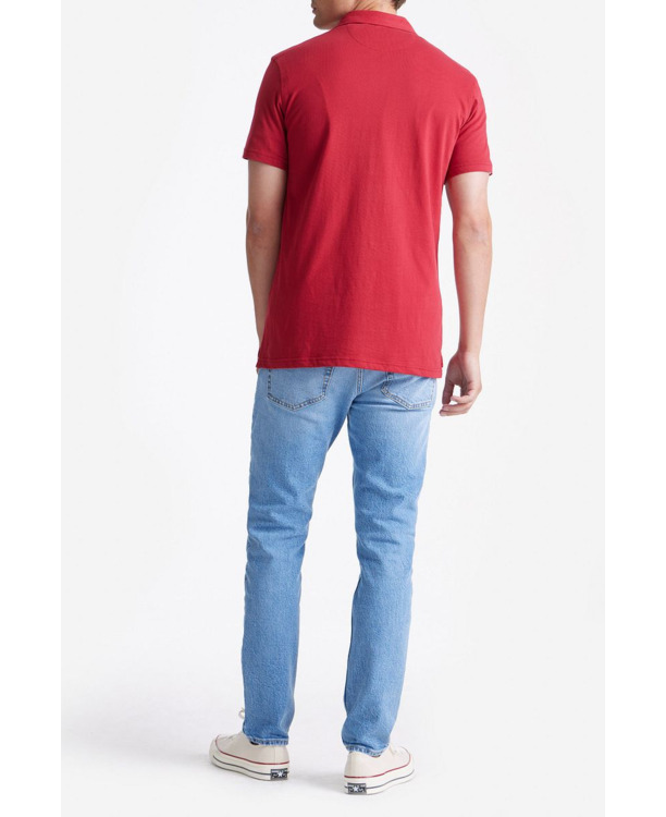 King Essentials The James Poloshirt Rood