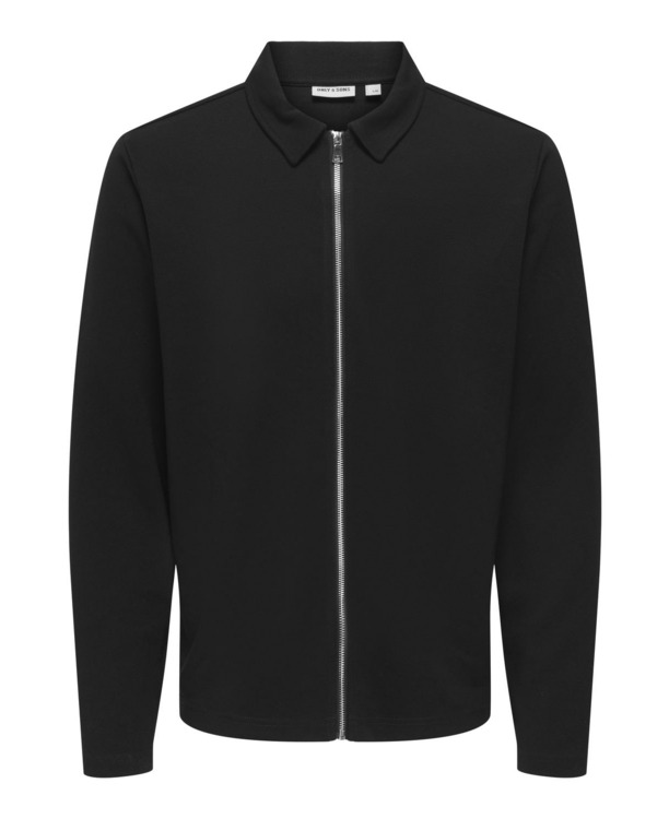 Polo met lange mouwen (L/S) met normale pasvorm Heren