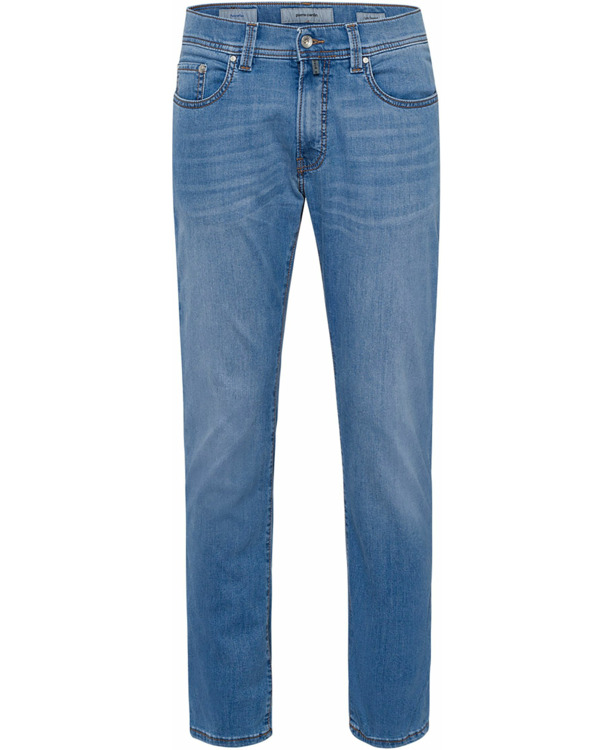 Pierre Cardin Broek Lyon Tapered Futureflex Vintage Blauw