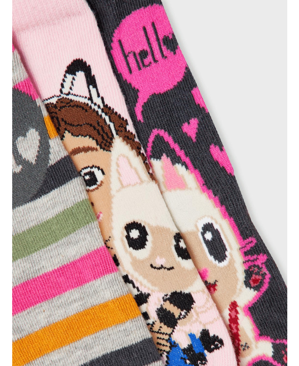 NMFPAMBRE GABBY 3P SOCK VDE