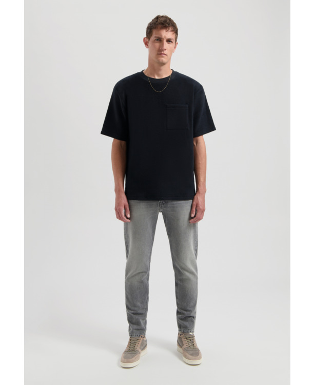 Dstrezzed Heren Towelling T-shirt Kleur DS Collin