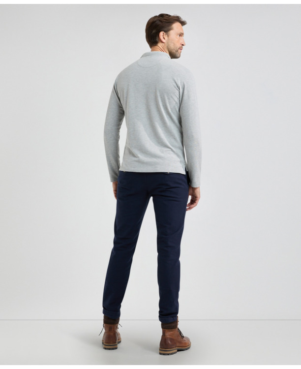 Classic Polo Long Sleeves 100% Cotton Heren