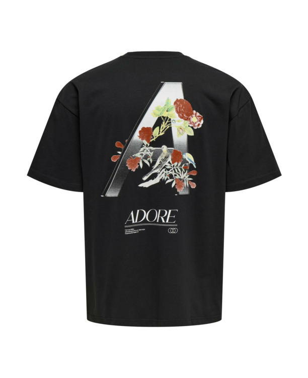ONSADORE LOOSE SS PRINT TEE