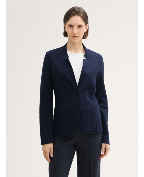 Gemêleerde blazer met pasvorm