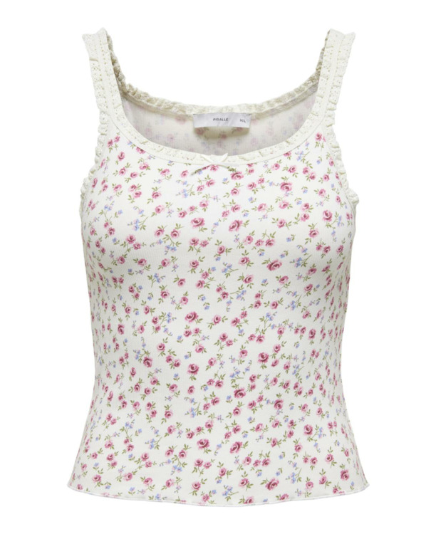 Regular Fit O-Neck Sleeveless (S/L) Mouwloze zomertop in regular fit