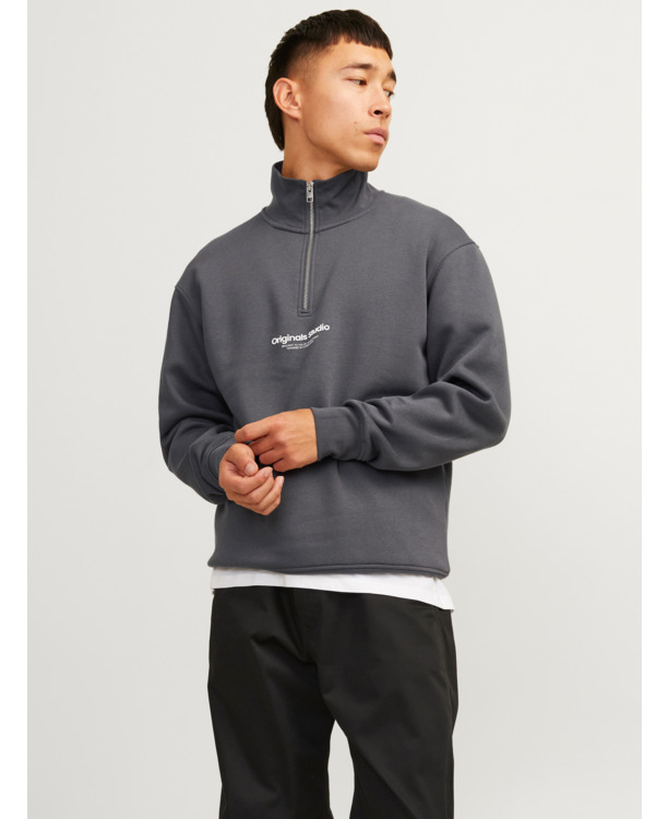 JWHVESTERBRO SWEAT QUARTER ZIP HN
