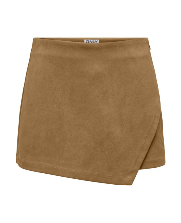ONLMIST-STINA LIFE MW FAUX SUE SKORT PNT