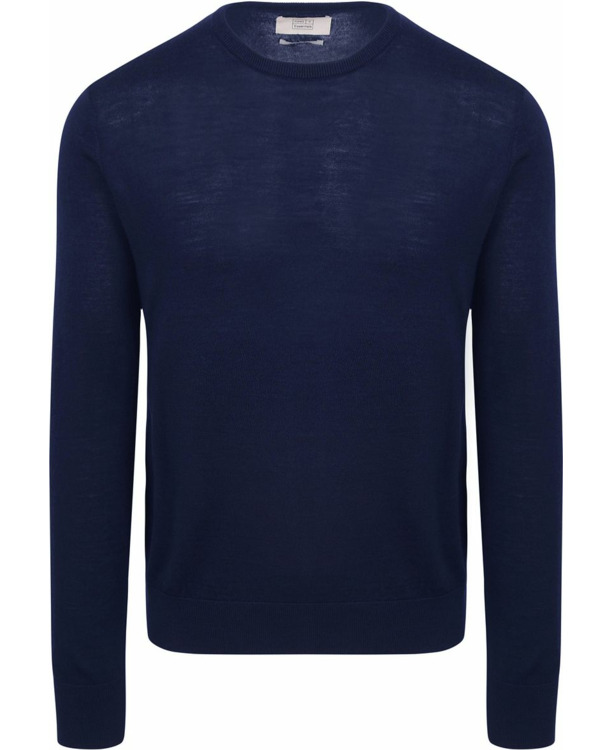 King Essentials The John Pullover Merino Navy