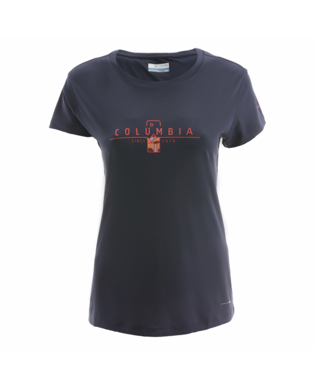 W River Chill Refresh Grafisch SS-shirt