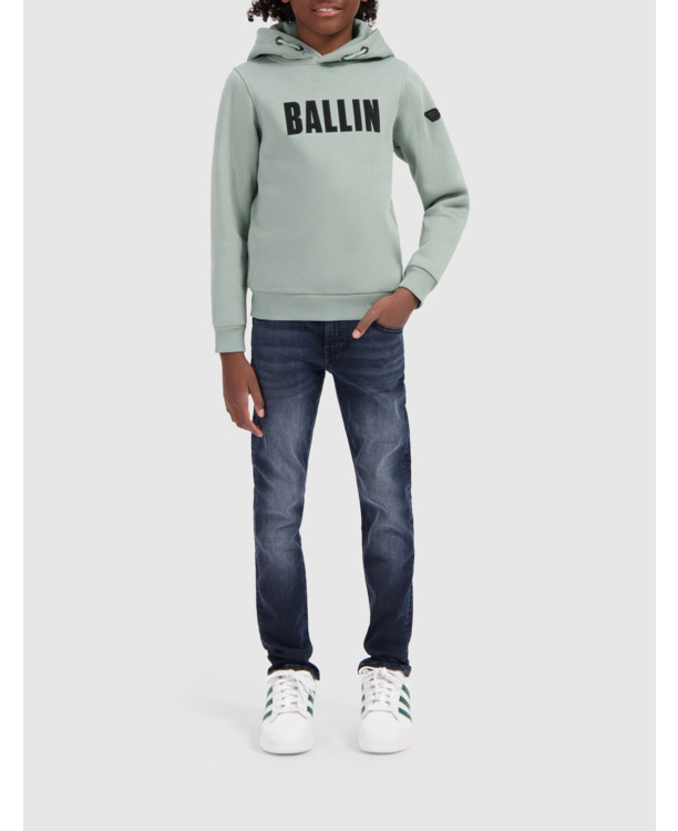 Junior Geperforeerd Logo Hoodie