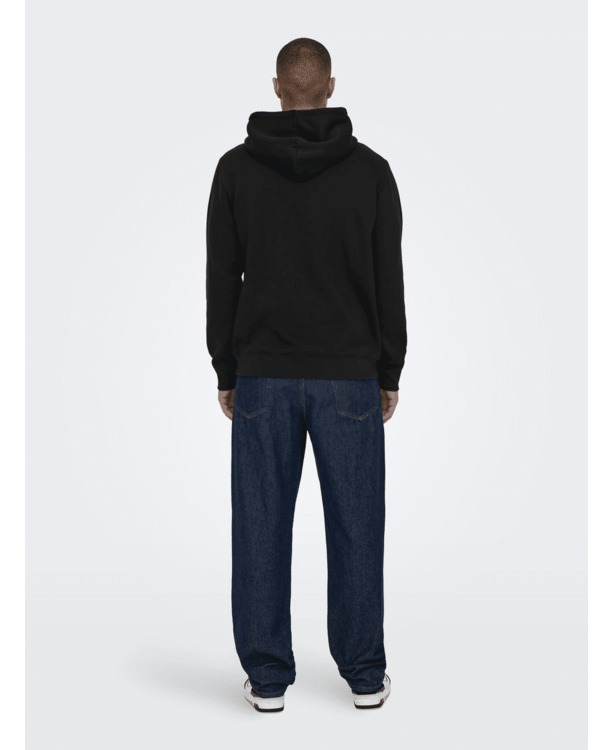 Regular Fit Hoodie Lange Mouwen (L/M) Heren