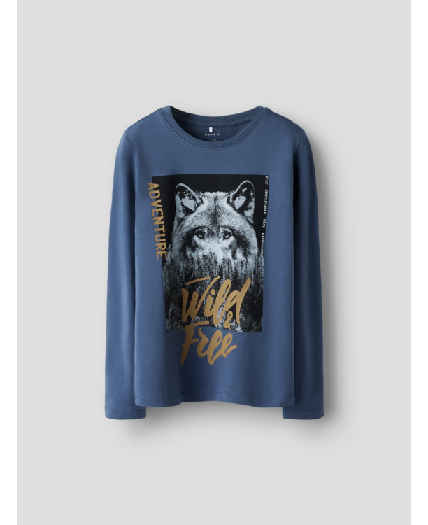 Normale pasvorm ronde hals lange mouwen (L/S) Jongens