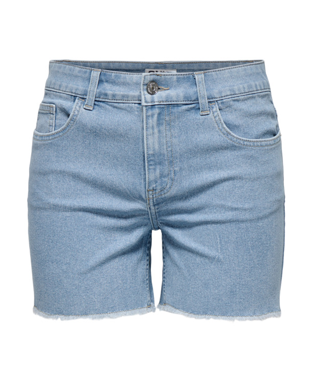 ONLJOSIE MID WAIST RW SHORTS DNM BO