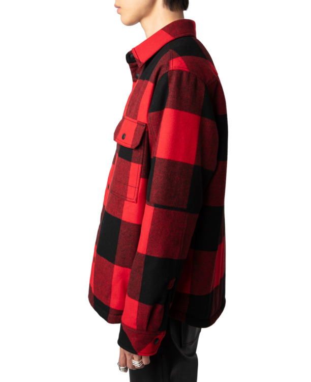 TROP WOOL PADDED CHECK
