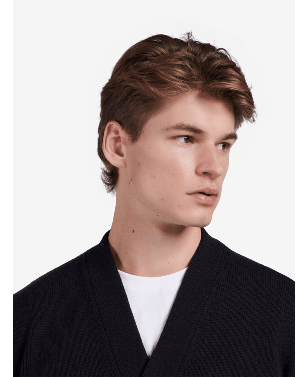 Boston Merino cardigan Heren