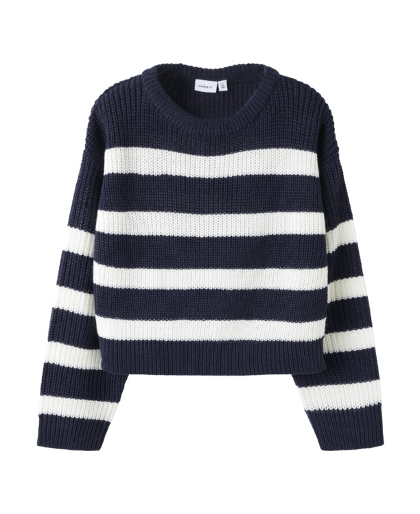 Box Fit O-Neck Lange Mouwen (L/M) Vrouwen