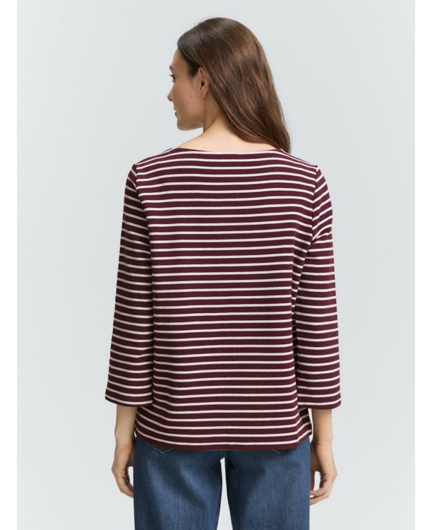 T-shirt met textuur