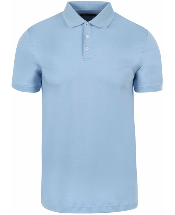 Suitable Liquid Poloshirt Lichtblauw