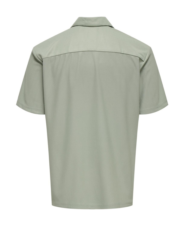 Relaxed Fit Resort Kraag Korte Mouwen (K/M) Heren