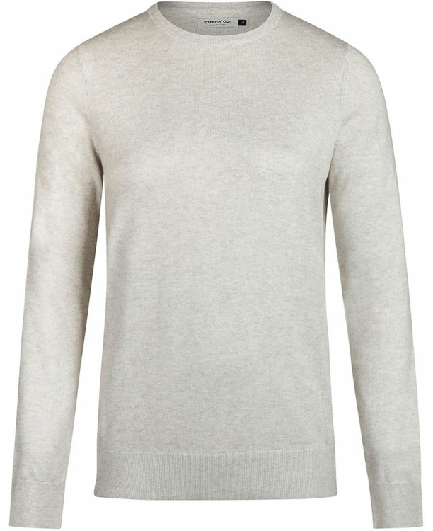 Steppin' Out Damestrui Cotton Cashmere Lichtgrijs