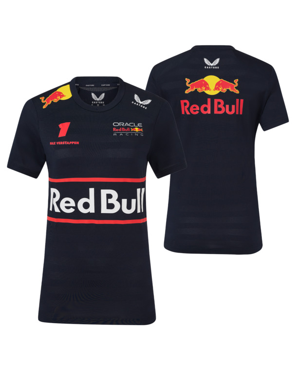 Dames - Driver T-Shirt 2025 - Max Verstappen - Red Bull Racing
