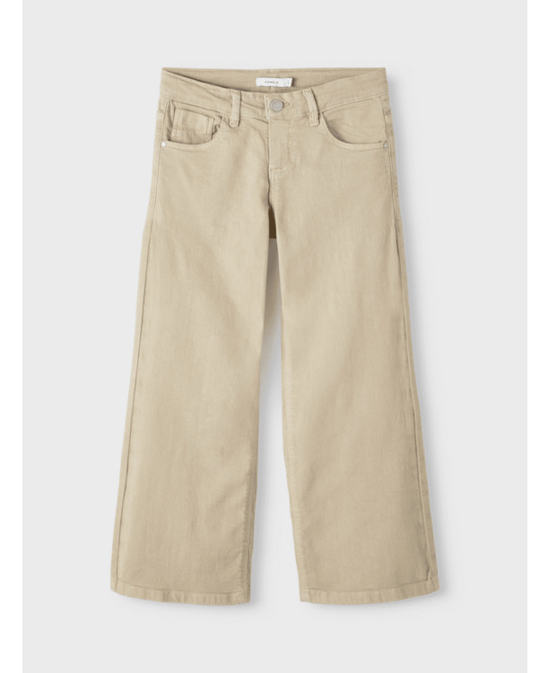 Wide Leg Fit Broek met wijde pijpen