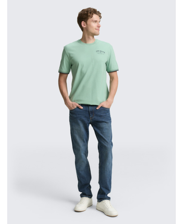 T-shirt met logo-opdruk