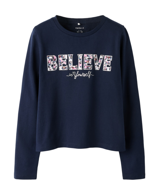 Standaard Pasvorm Ronde Hals Lange Mouwen (L/M) Meisjes