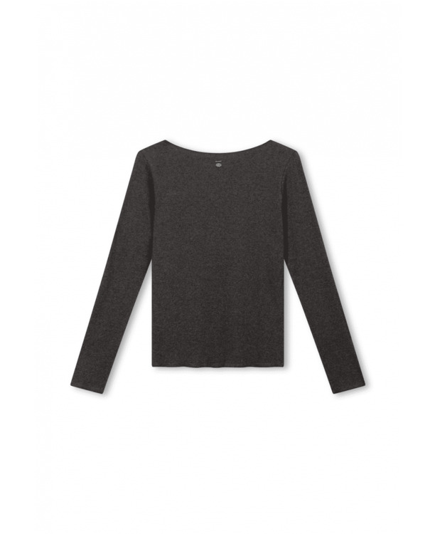 10DAYS Dames boatneck longsleeve t-shirt 100% katoen