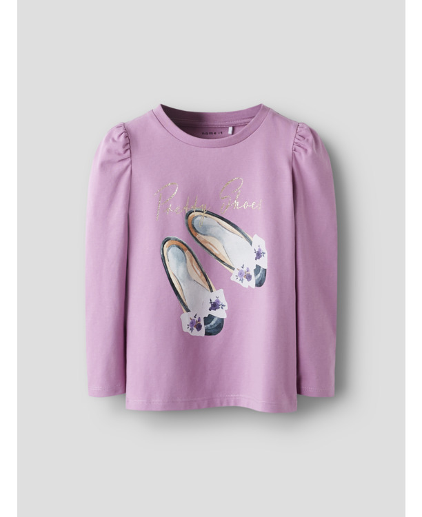 Normale pasvorm ronde hals lange mouwen (L/S) Meisjes