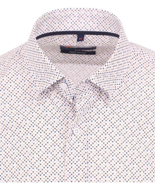 Suitable Short Sleeve Overhemd Print Multicolour