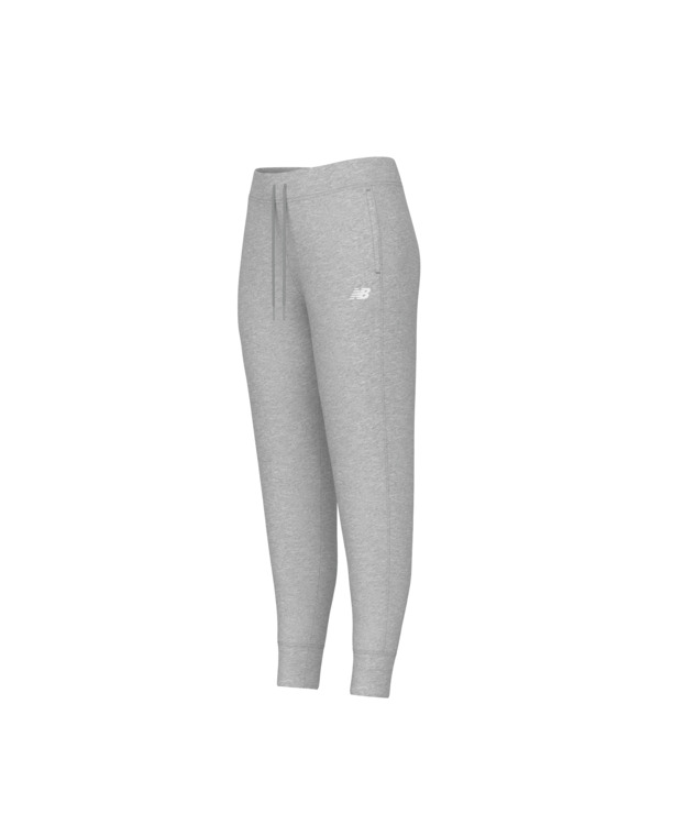 New Balance Dames Sport Essentials Fleece Broek Grijs