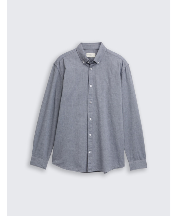 Regular fit katoenen Oxford overshirt