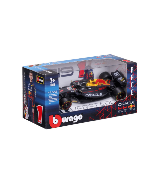 1:43 - RB19 2023 Bburago speelgoedauto - Max Verstappen