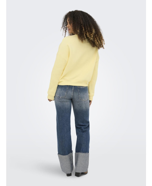 Loose Fit O-Neck Long Sleeves (L/S) Sweatshirt