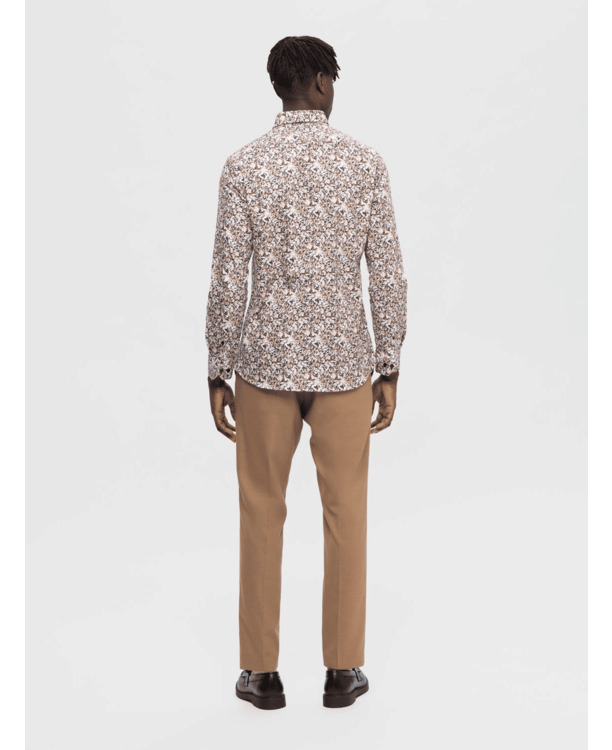 SLHSLIM-ETHAN SHIRT LS AOP NOOS