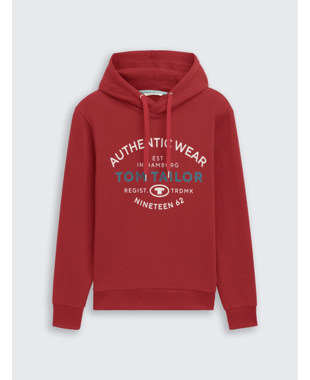 Basic sweatshirt met capuchon