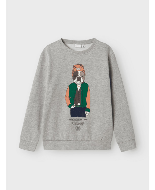 Losse pasvorm ronde hals lange mouwen (L/S) Jongens