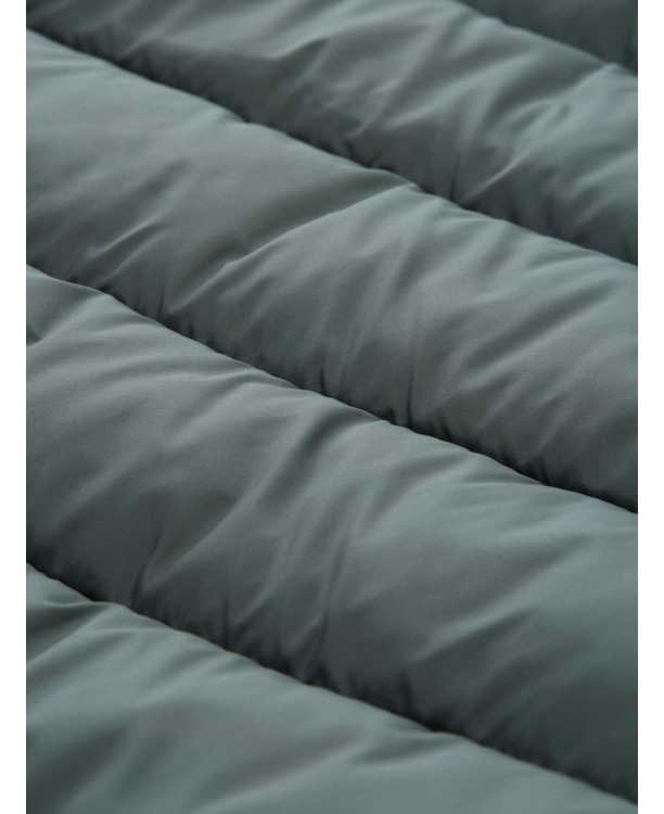 Lichtgewicht katoenen jack met opstaande kraag