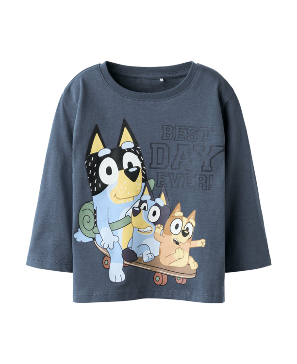 Normale pasvorm ronde hals lange mouwen (L/S) Jongens