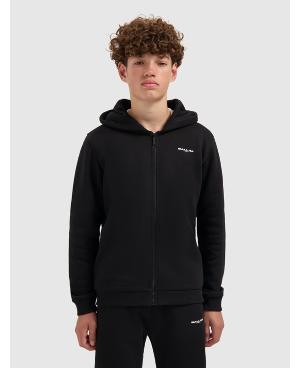 Junior Origineel Borstlogo Rits Hoodie